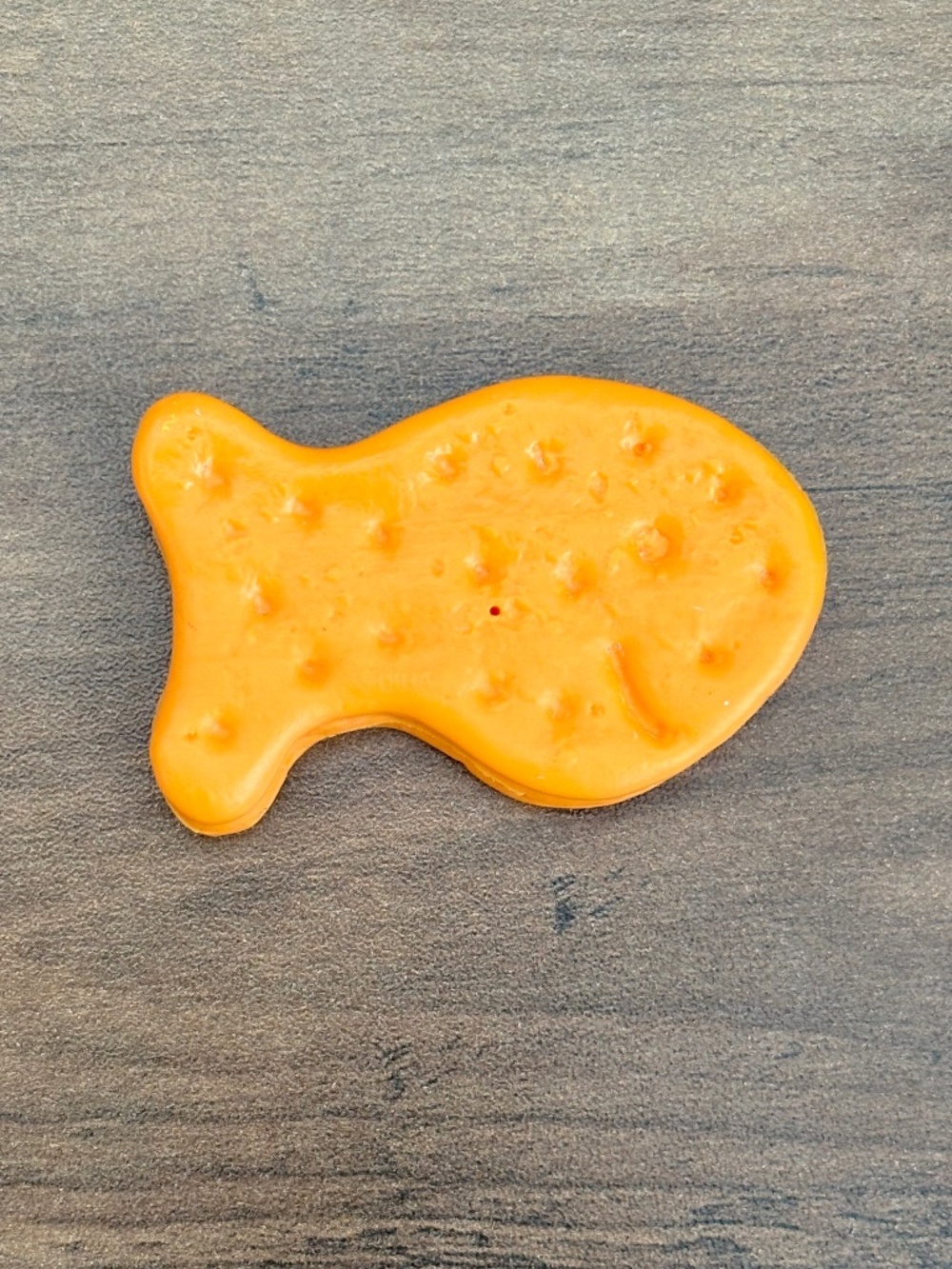 VINTAGE Pepperidge Farm Large Goldfish Cracker Orange Play Food Toy RARE